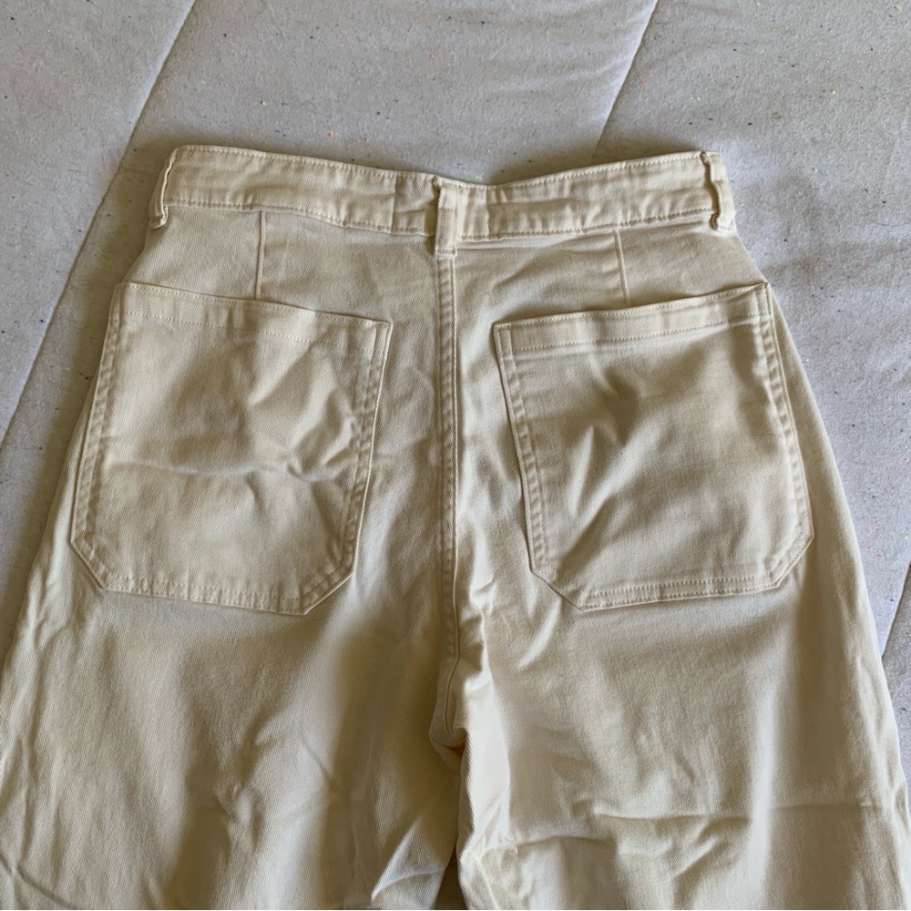 Everlane The Utility Barrel Pants in Bone Size 2 - Picture 9 of 13